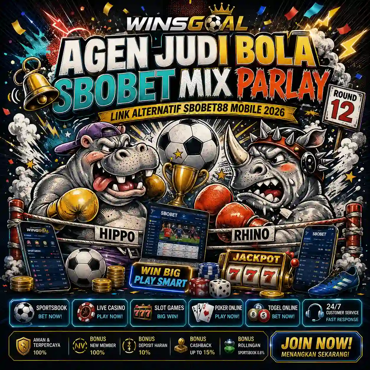 SBOBET88  Judi Bola Mix Parlay No Limit & Link Alternatif Sbobet Anti Blokir | Agen Resmi Partner Piala Dunia 2026
